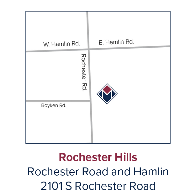 Rochester Hills map